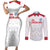 Custom Greenland Football Couples Matching Short Sleeve Bodycon Dress and Long Sleeve Button Shirt Polar-Bamserne 2022 Version