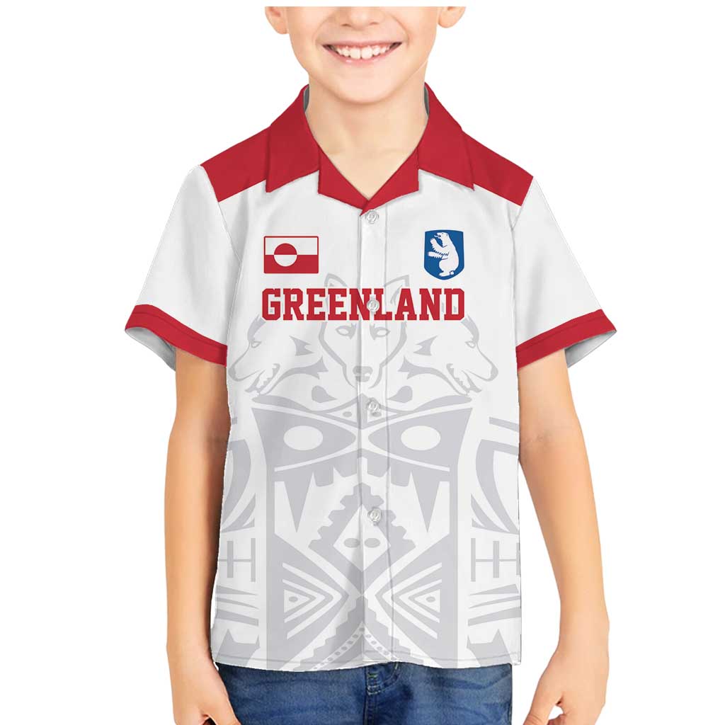 Custom Greenland Football Family Matching Mermaid Dress and Hawaiian Shirt Polar-Bamserne 2022 Version