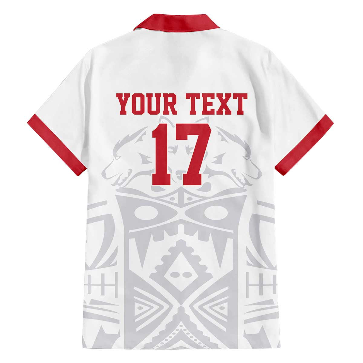 Custom Greenland Football Family Matching Off The Shoulder Long Sleeve Dress and Hawaiian Shirt Polar-Bamserne 2022 Version