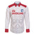 Custom Greenland Football Family Matching Off The Shoulder Long Sleeve Dress and Hawaiian Shirt Polar-Bamserne 2022 Version