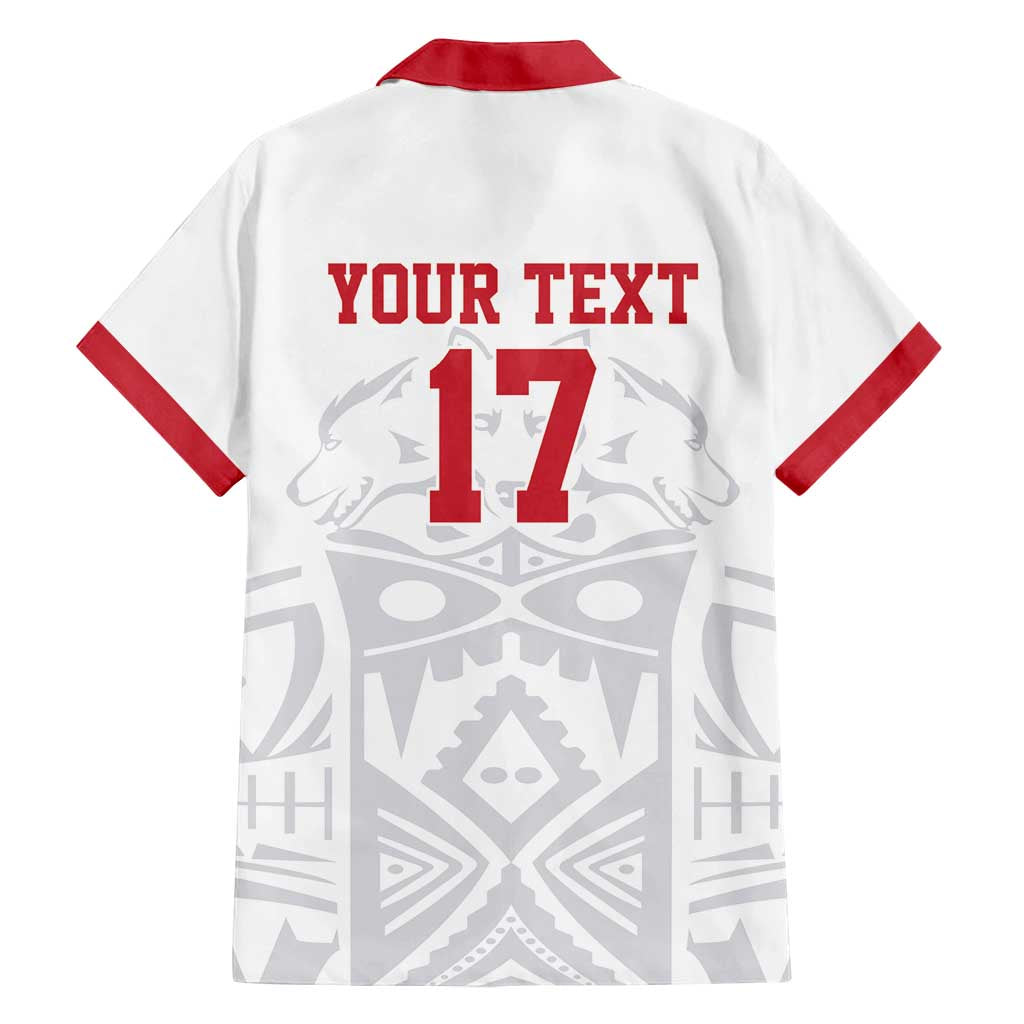 Custom Greenland Football Family Matching Tank Maxi Dress and Hawaiian Shirt Polar-Bamserne 2022 Version