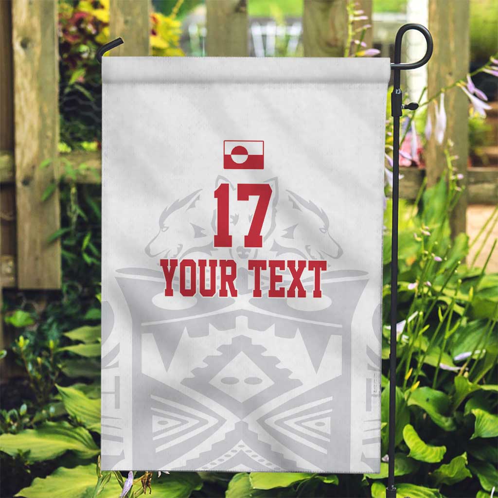 Custom Greenland Football Garden Flag Polar-Bamserne 2022 Version