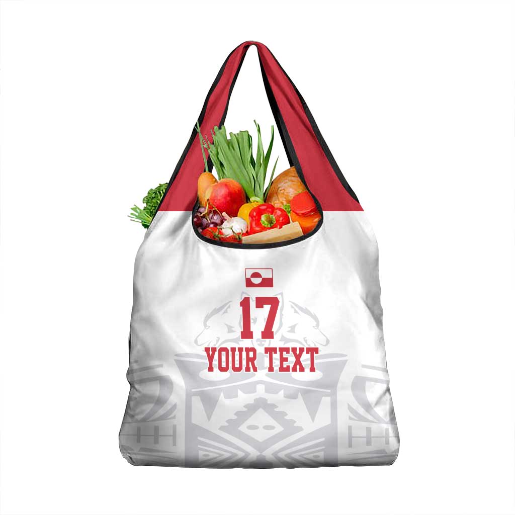 Custom Greenland Football Grocery Bag Polar-Bamserne 2022 Version