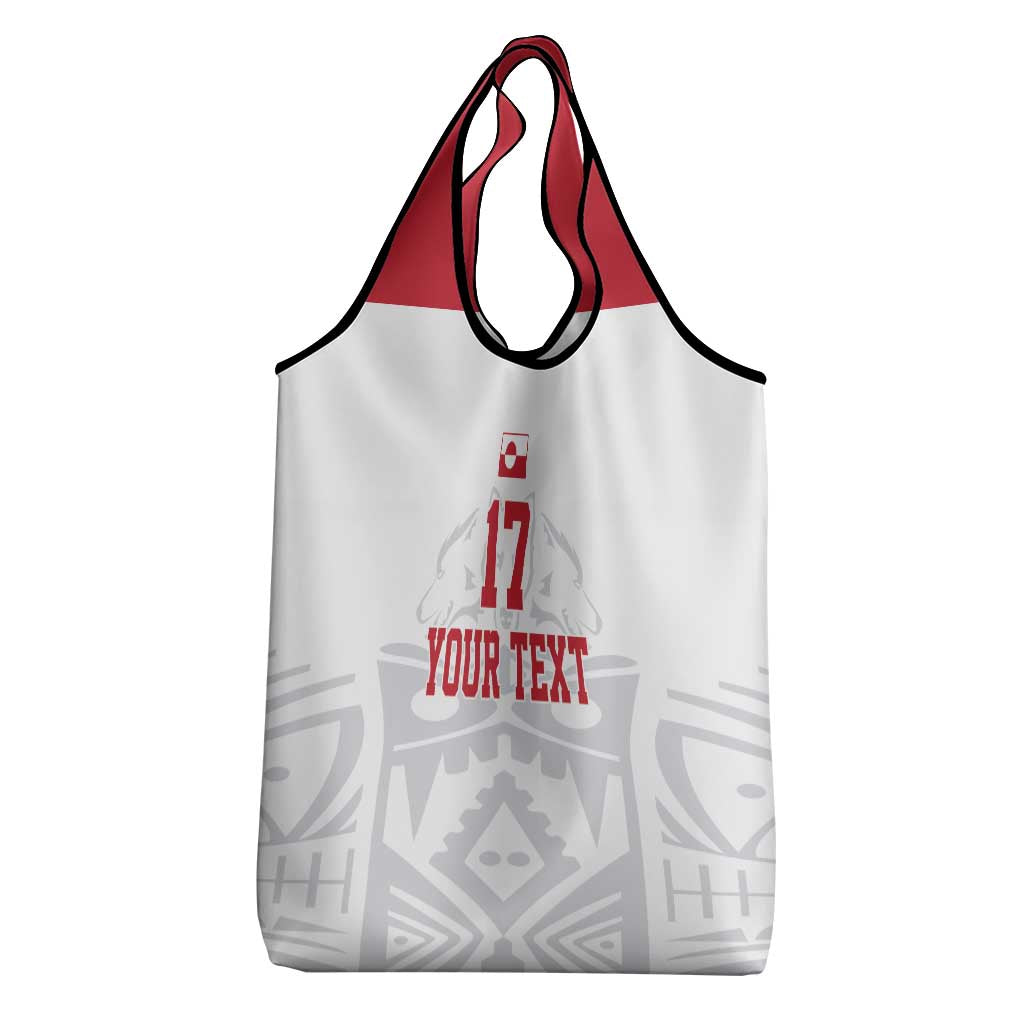 Custom Greenland Football Grocery Bag Polar-Bamserne 2022 Version