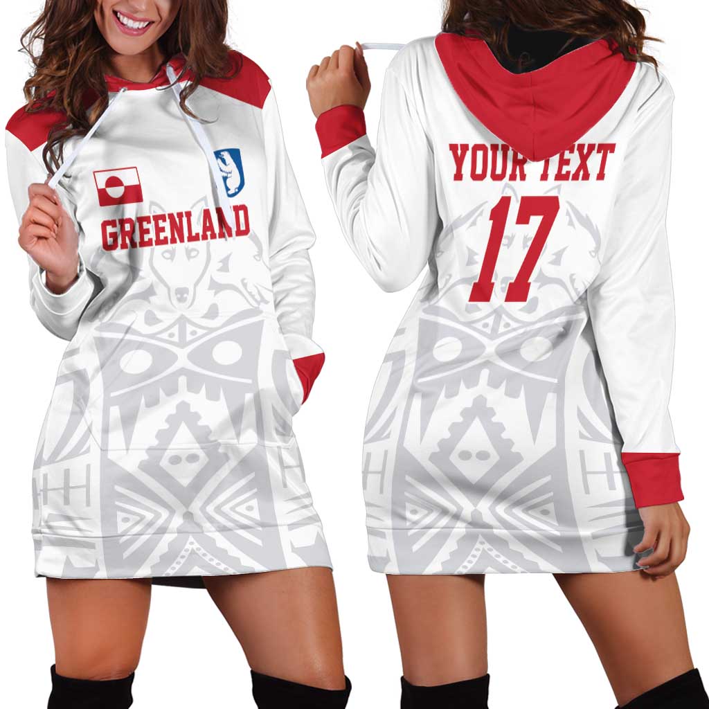 Custom Greenland Football Hoodie Dress Polar-Bamserne 2022 Version