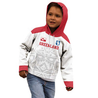 Custom Greenland Football Kid Hoodie Polar-Bamserne 2022 Version
