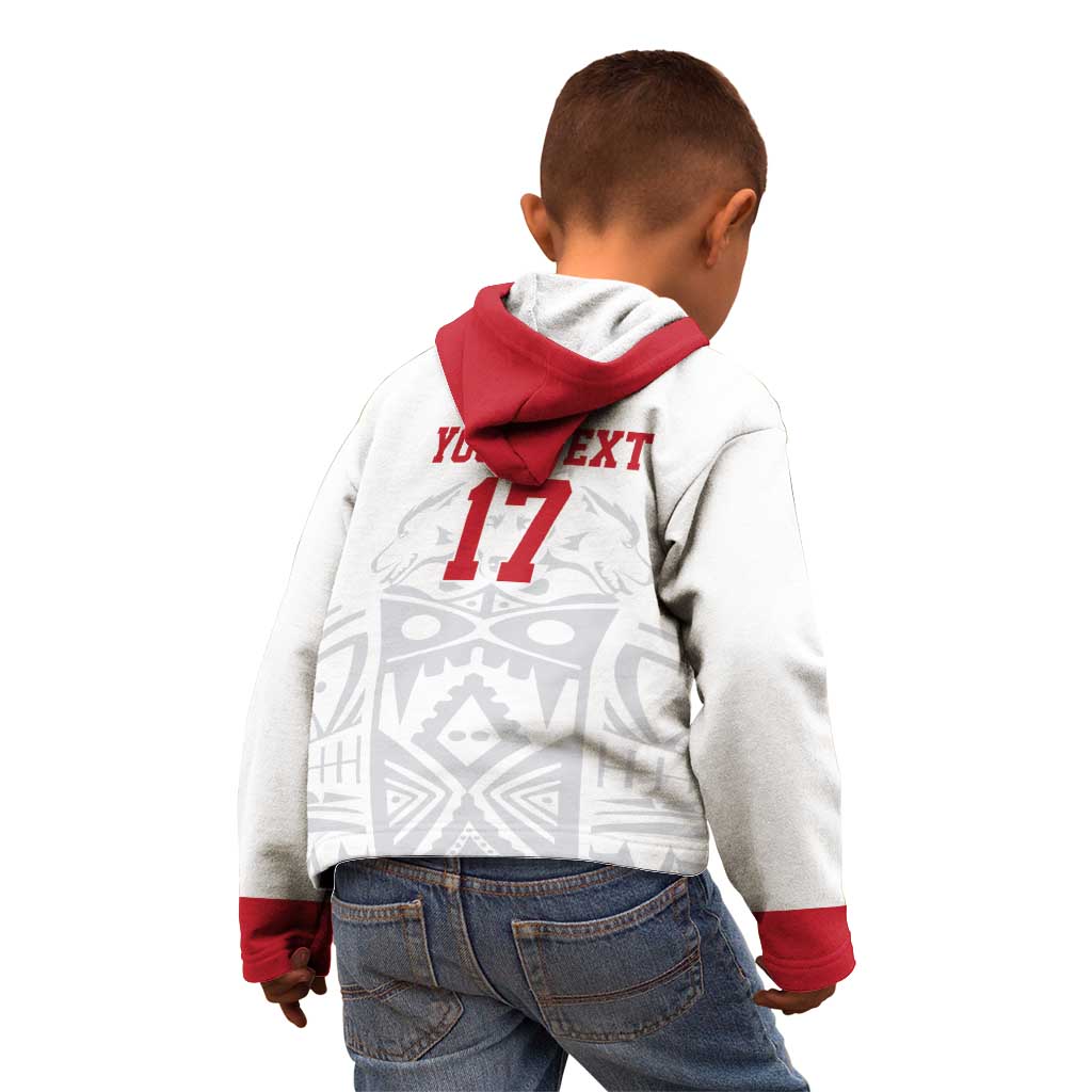 Custom Greenland Football Kid Hoodie Polar-Bamserne 2022 Version