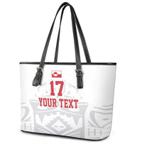Custom Greenland Football Leather Tote Bag Polar-Bamserne 2022 Version