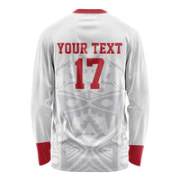 Custom Greenland Football Long Sleeve Shirt Polar-Bamserne 2022 Version