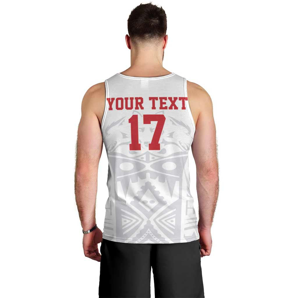 Custom Greenland Football Men Tank Top Polar-Bamserne 2022 Version
