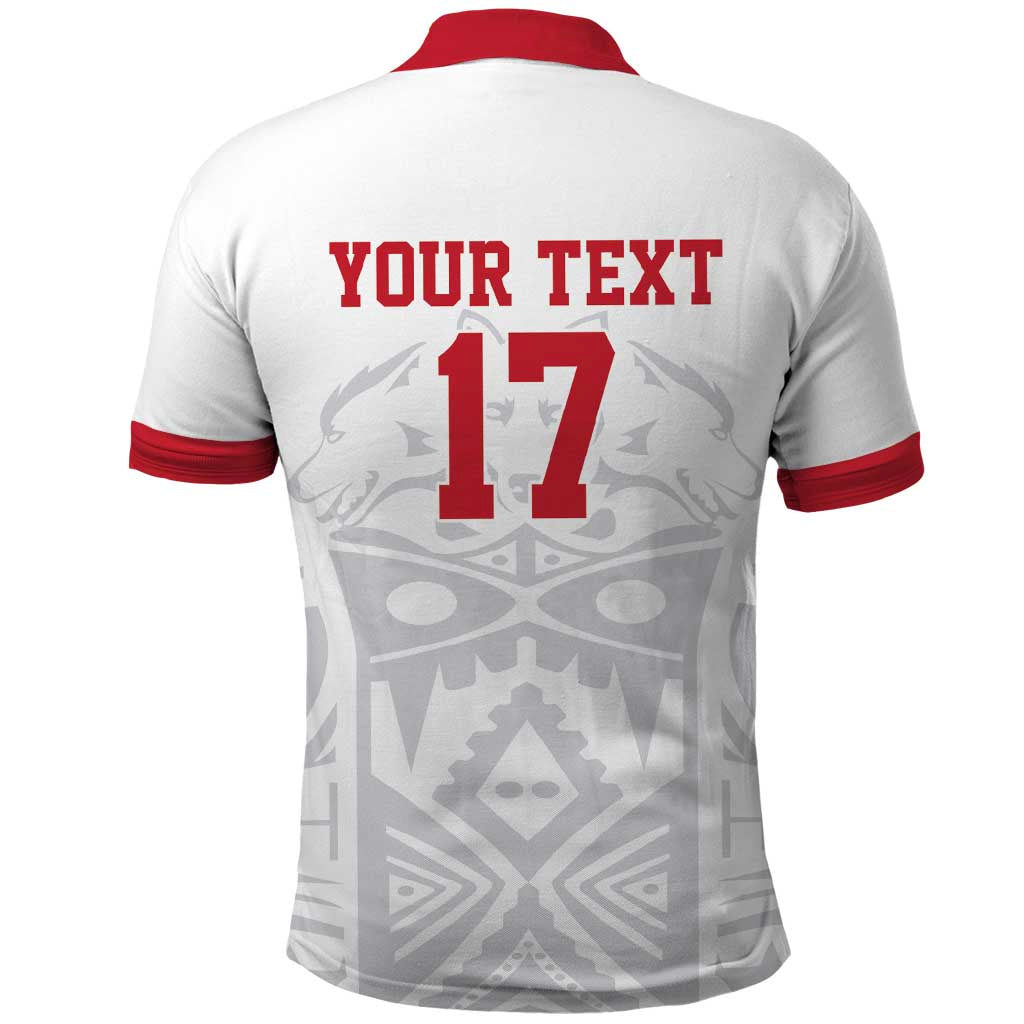 Custom Greenland Football Polo Shirt Polar-Bamserne 2022 Version