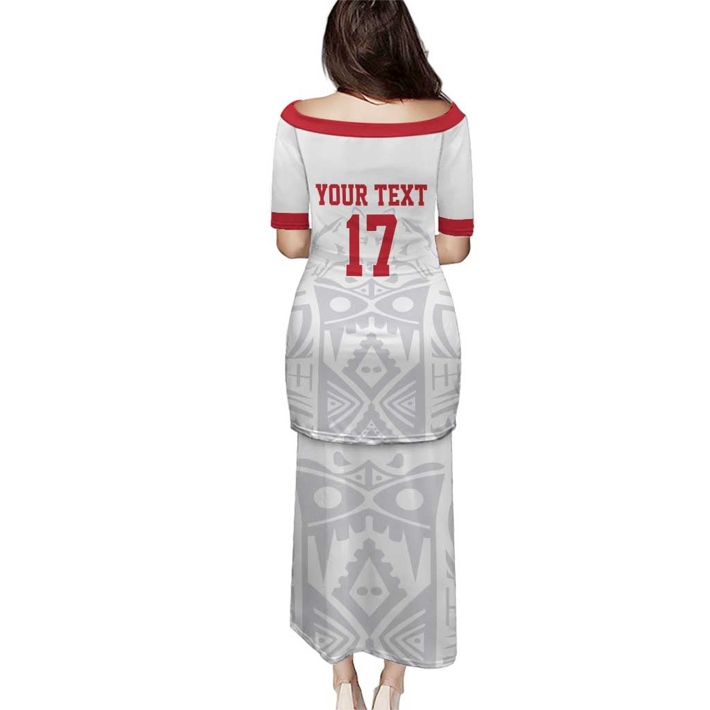 Custom Greenland Football Puletasi Polar-Bamserne 2022 Version