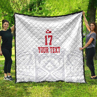 Custom Greenland Football Quilt Polar-Bamserne 2022 Version