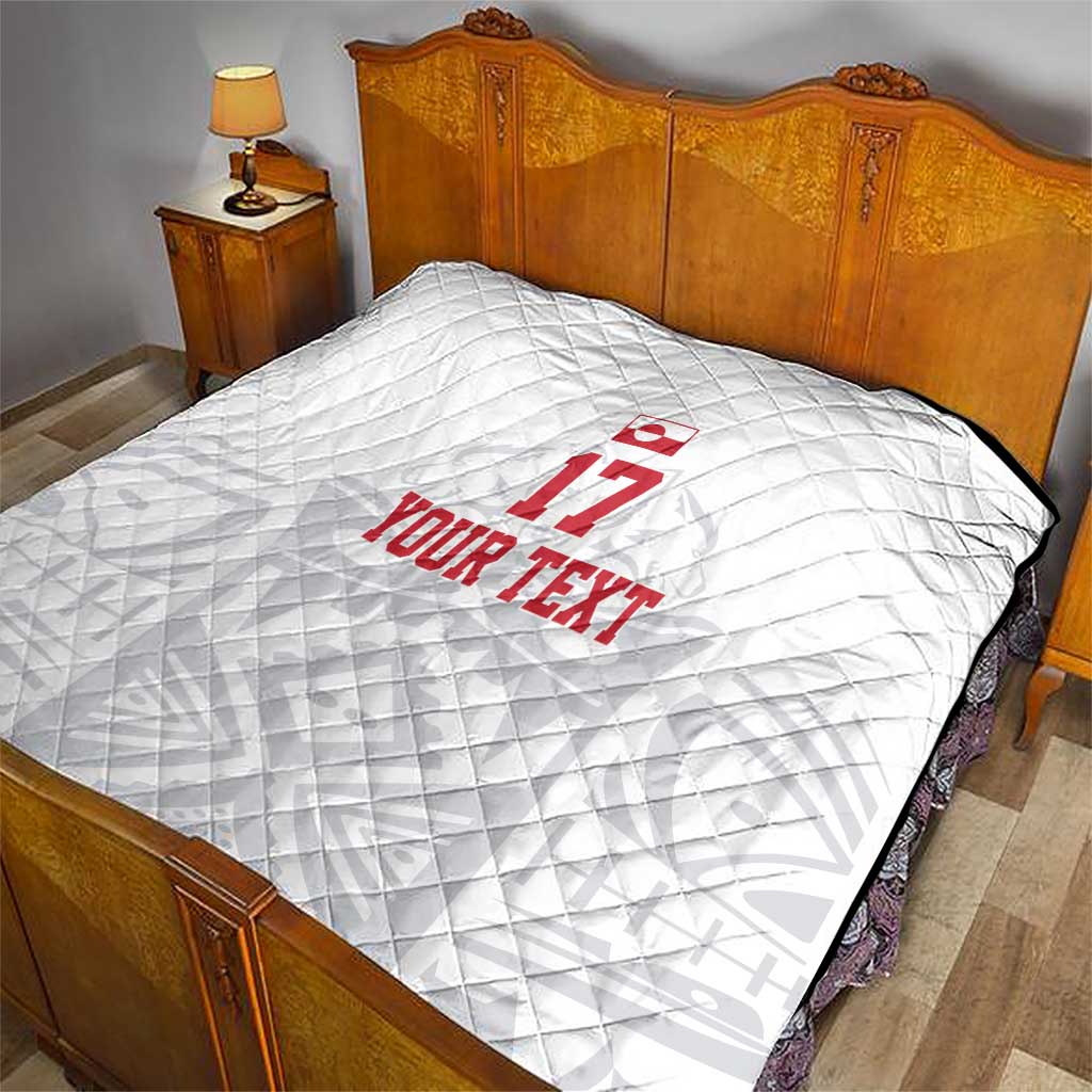 Custom Greenland Football Quilt Polar-Bamserne 2022 Version