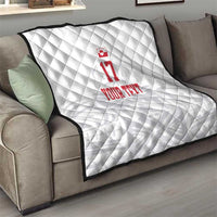 Custom Greenland Football Quilt Polar-Bamserne 2022 Version