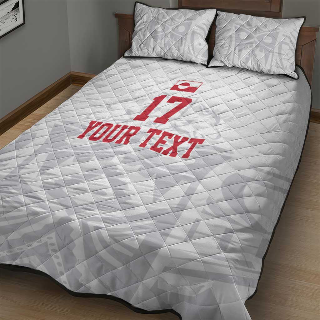 Custom Greenland Football Quilt Bed Set Polar-Bamserne 2022 Version