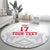 Custom Greenland Football Round Carpet Polar-Bamserne 2022 Version