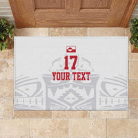 Custom Greenland Football Rubber Doormat Polar-Bamserne 2022 Version