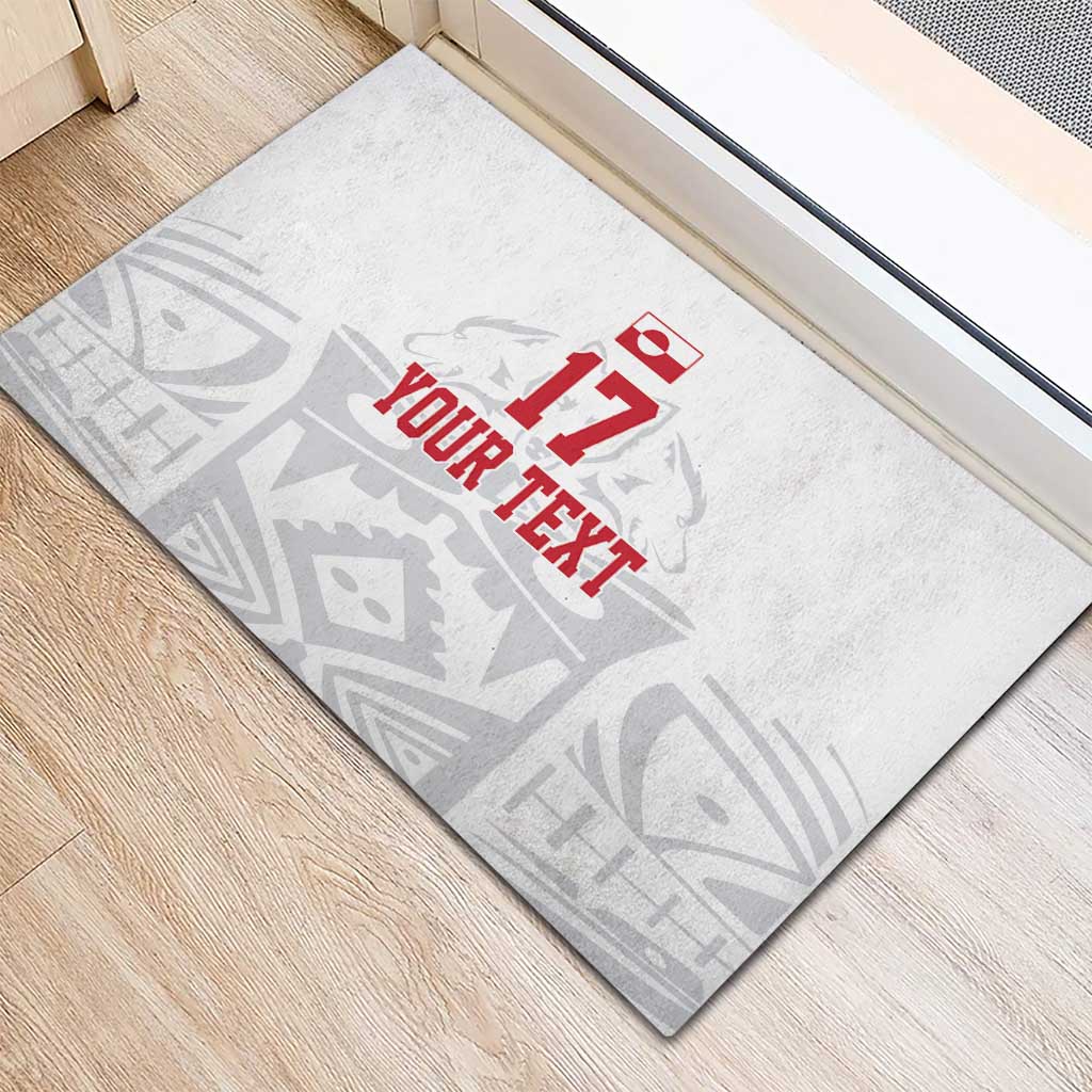Custom Greenland Football Rubber Doormat Polar-Bamserne 2022 Version
