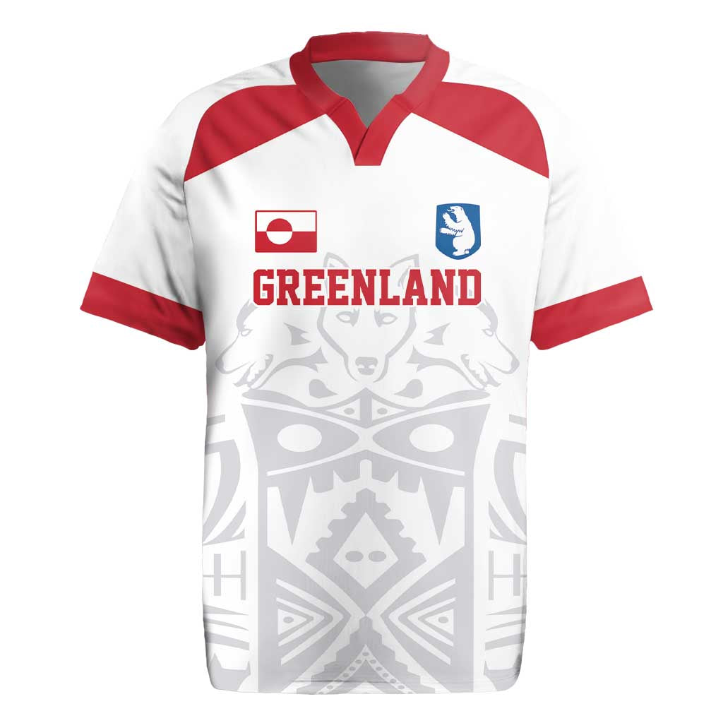 Custom Greenland Football Rugby Jersey Polar-Bamserne 2022 Version