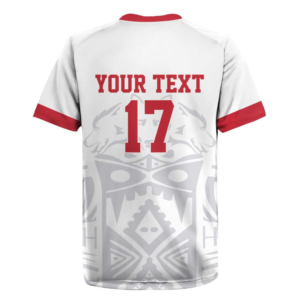 Custom Greenland Football Rugby Jersey Polar-Bamserne 2022 Version