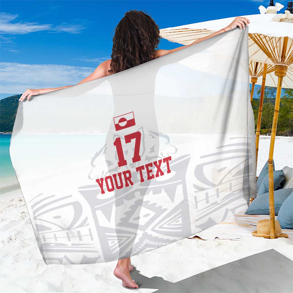Custom Greenland Football Sarong Polar-Bamserne 2022 Version
