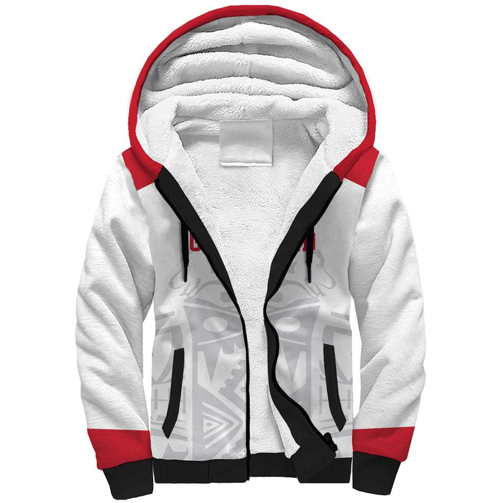 Custom Greenland Football Sherpa Hoodie Polar-Bamserne 2022 Version