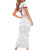 Custom Greenland Football Short Sleeve Bodycon Dress Polar-Bamserne 2022 Version