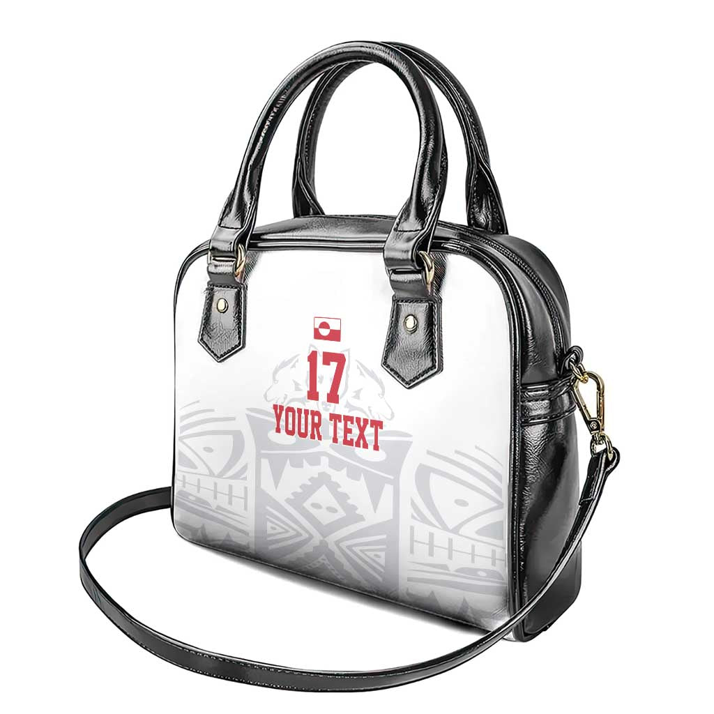 Custom Greenland Football Shoulder Handbag Polar-Bamserne 2022 Version