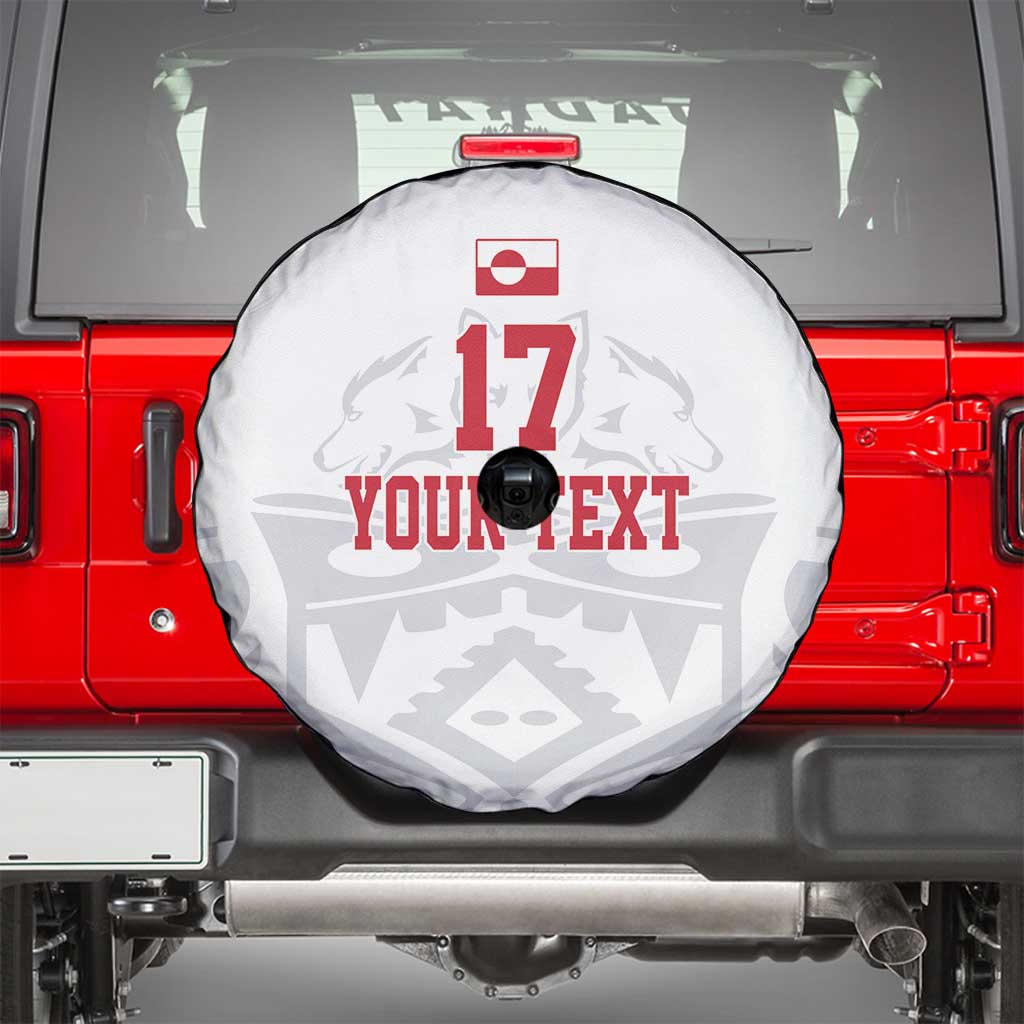 Custom Greenland Football Spare Tire Cover Polar-Bamserne 2022 Version
