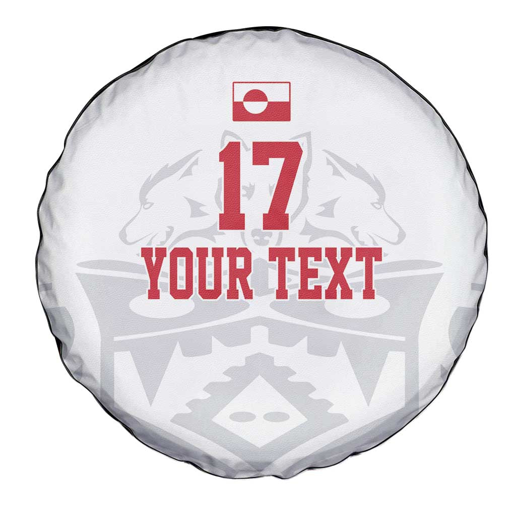 Custom Greenland Football Spare Tire Cover Polar-Bamserne 2022 Version