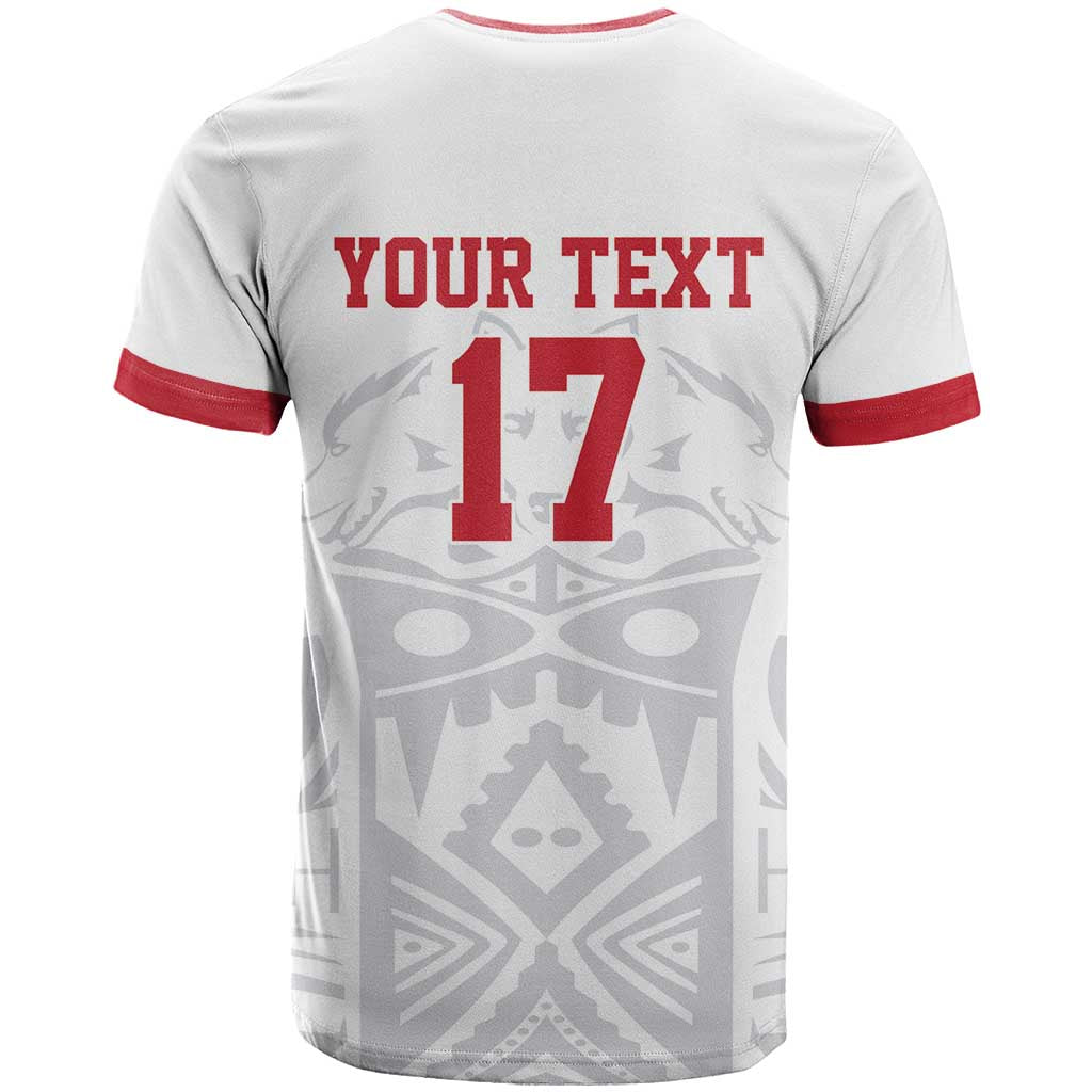 Custom Greenland Football T Shirt Polar-Bamserne 2022 Version