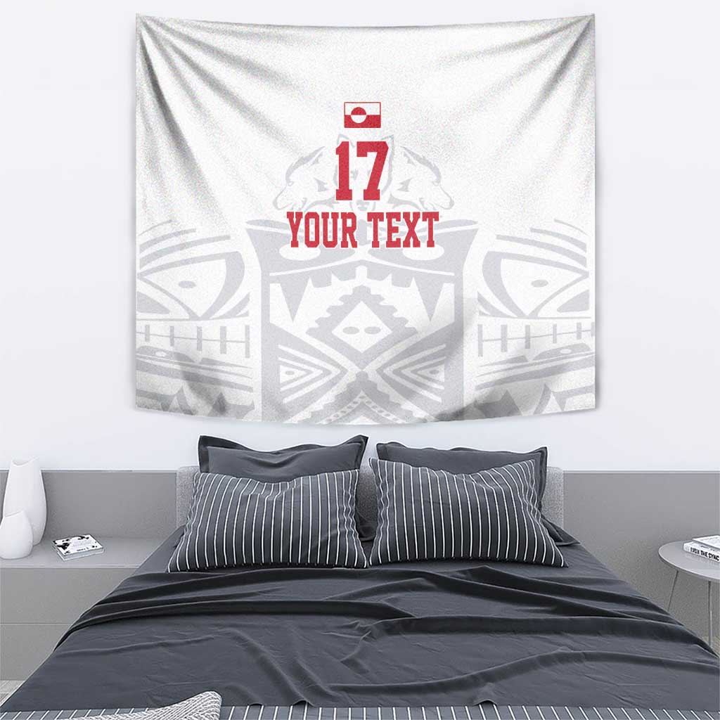Custom Greenland Football Tapestry Polar-Bamserne 2022 Version