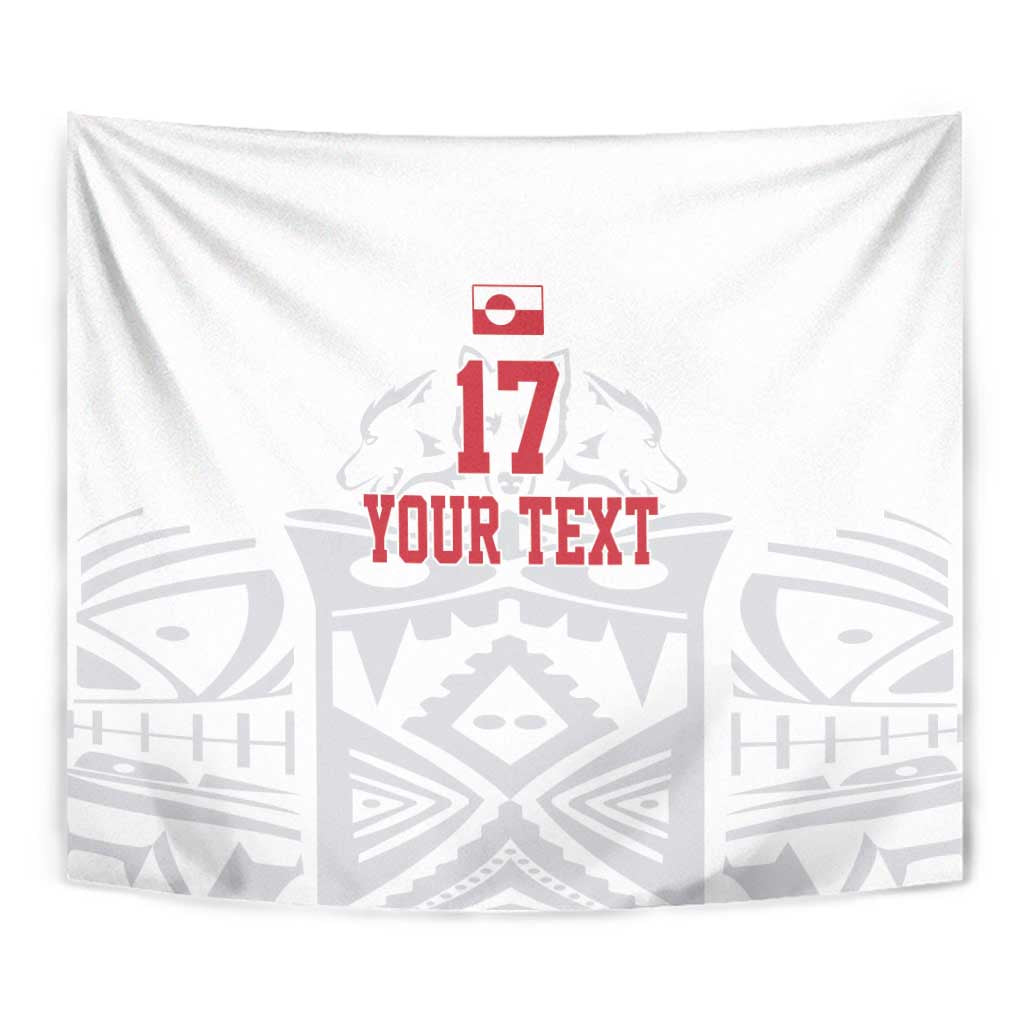 Custom Greenland Football Tapestry Polar-Bamserne 2022 Version