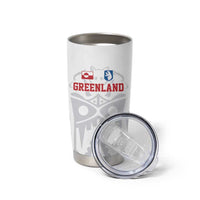 Custom Greenland Football Tumbler Cup Polar-Bamserne 2022 Version