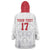 Custom Greenland Football Wearable Blanket Hoodie Polar-Bamserne 2022 Version