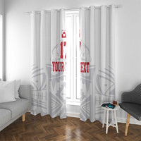 Custom Greenland Football Window Curtain Polar-Bamserne 2022 Version