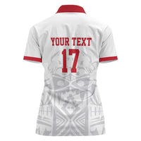 Custom Greenland Football Women Polo Shirt Polar-Bamserne 2022 Version