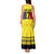 Custom Romania Rugby Go Champions Tank Maxi Dress Romanian Traditional Patern