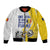 Custom Romania Football With Eagle Mascot Bomber Jacket Sporty Style