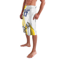 Custom Romania Football With Eagle Mascot Lavalava Sporty Style