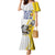 Custom Romania Football With Eagle Mascot Mermaid Dress Sporty Style