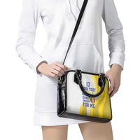 Custom Romania Football With Eagle Mascot Shoulder Handbag Sporty Style