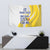 Custom Romania Football With Eagle Mascot Tapestry Sporty Style