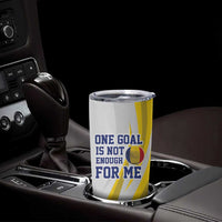 Custom Romania Football With Eagle Mascot Tumbler Cup Sporty Style