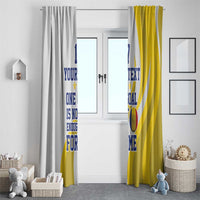 Custom Romania Football With Eagle Mascot Window Curtain Sporty Style