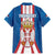 Personalized Serbia Coat of Arms Family Matching Mermaid Dress and Hawaiian Shirt The Serbian Eagle and Serbian cross