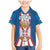 Personalized Serbia Coat of Arms Family Matching Mermaid Dress and Hawaiian Shirt The Serbian Eagle and Serbian cross
