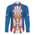Personalized Serbia Coat of Arms Family Matching Summer Maxi Dress and Hawaiian Shirt The Serbian Eagle and Serbian cross