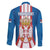 Personalized Serbia Coat of Arms Family Matching Summer Maxi Dress and Hawaiian Shirt The Serbian Eagle and Serbian cross